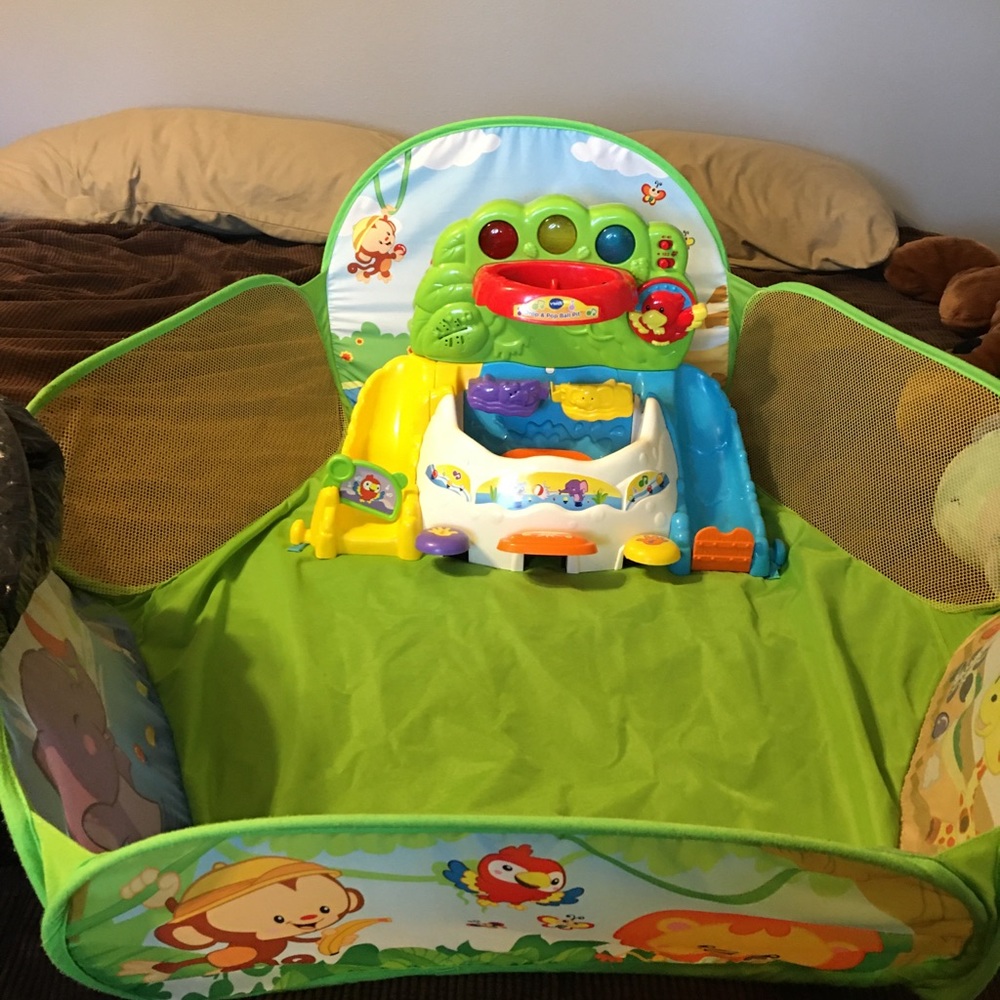 Vtech musical ball pit